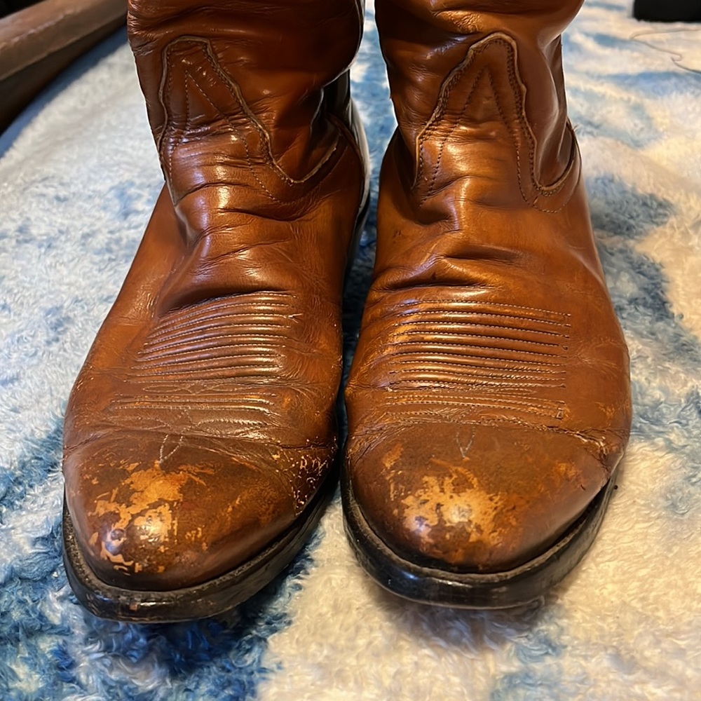 Vintage tony lama cowboy boots - Picture 6 of 14